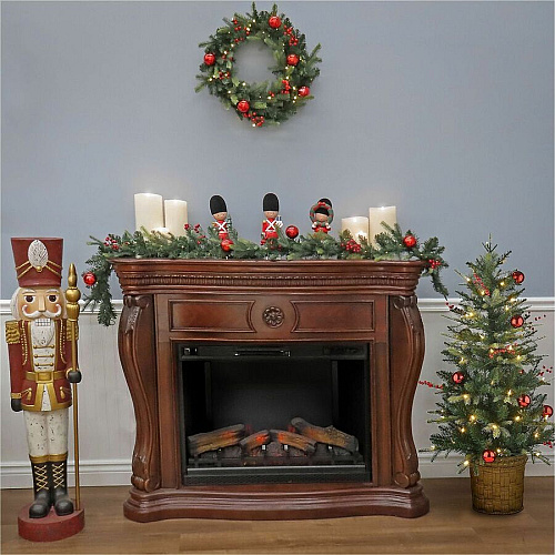 National Tree Company National Tree Wreath & Garland Set - Green Christmas Theme - 1 Each (729083023644)