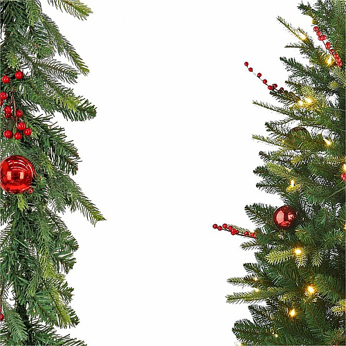 National Tree Company National Tree Wreath & Garland Set - Green Christmas Theme - 1 Each (729083023644)