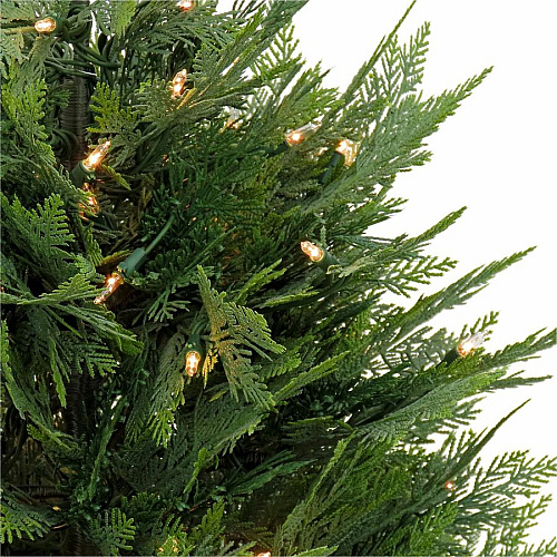 National Tree Company National Tree Cypress Artificial Tree Cypress - Pot1 Each (729083527265)