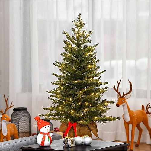 National Tree Company National Tree Nordic Spruce Christmas Tree - Green Christmas Theme - Vertical - 1 Each (729083251597)