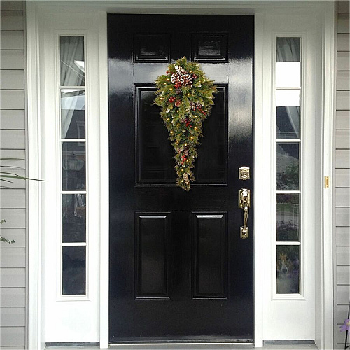 National Tree Company National Tree Frosted Berry Teardrop 36" Tall - Frosted Berry1 Each (729083432705)
