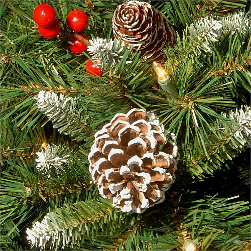 National Tree Company National Tree Frosted Berry Teardrop 36" Tall - Frosted Berry1 Each (729083432705)