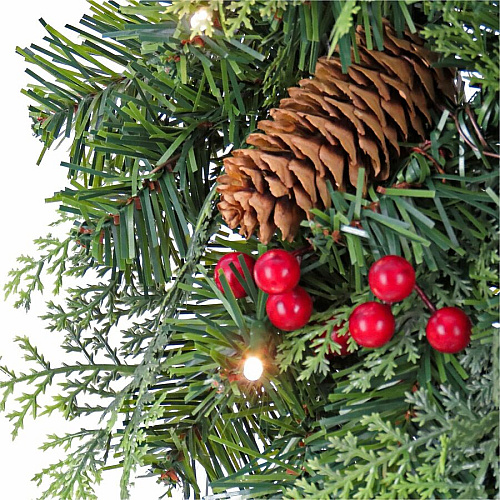 National Tree Company National Tree Wreath & Garland Set - Green Christmas Theme - 1 Each (729083003141)