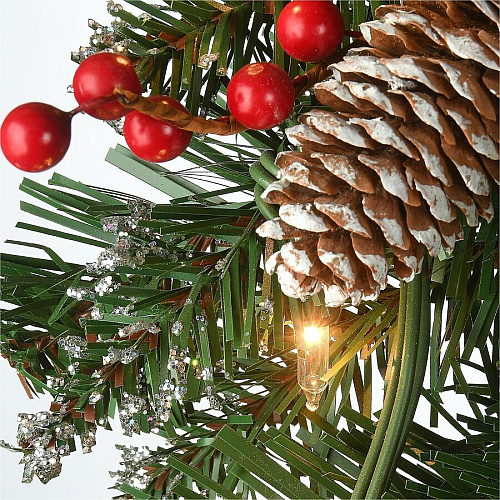 National Tree Company National Tree Decorative Garland - Green Christmas Theme - 1 Each (729083133633)