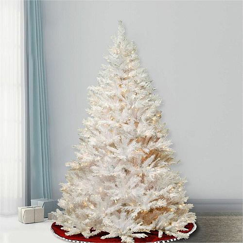 National Tree Company National Tree Winchester Pine Christmas Tree - White Christmas Theme - Vertical - 1 Each (729083675737)