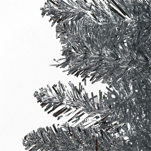 National Tree Company National Tree Tinsel Christmas Tree - Silver Christmas Theme - Vertical - 1 Each (729083892172)