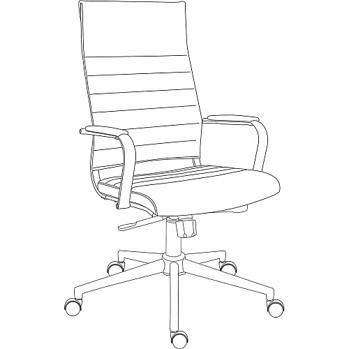 Lorell Tempo Modern High-Back Executive Chair (63220)