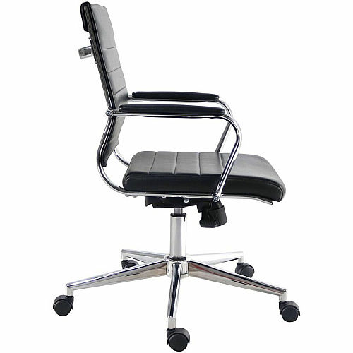 Lorell Tempo Modern Mid-Back Manager Chair (63221)