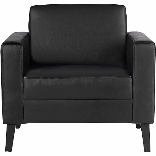 Lorell Clarke Series Club Chair with Antimicrobial Upholstery and Power (86952)