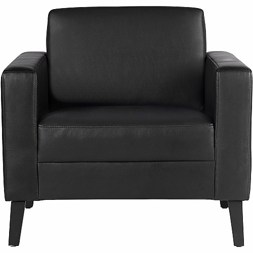 Lorell Clarke Series Club Chair with Antimicrobial Upholstery and Power (86952)