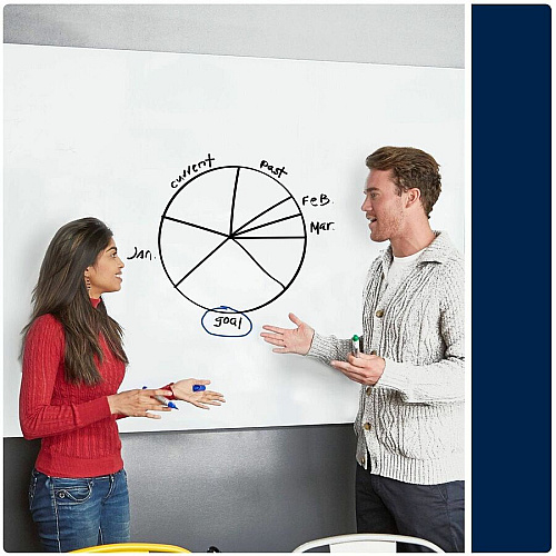 Quartet InvisaMount Anti-Glare Dry-Erase Board (Q14735F01IMW)