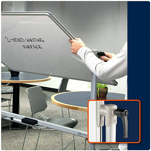 Quartet Nano-Clean 2-Sided Magnetic DryErase Easel (284836A01R)
