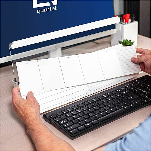Quartet Flip-Top Glass Dry-Erase Desktop Pad (Q090F04)