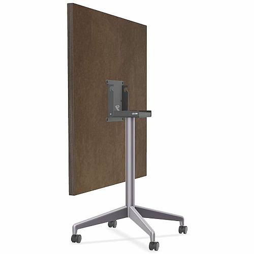 SpecialT Special-T ZIA Series Hospitality Tables Collection Square Top - Powder Coated X-shaped Base - Mid-Century Modern Style x 42" Table Top Width x 42" Table Top Depth - 29" Height - Hospitality, Office - Assembly Required - Gray Driftwo (ZIAH40MSGD6)