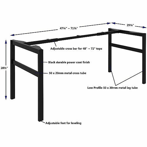 Lorell Table Base (16281)