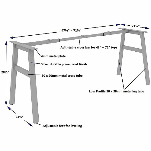 Lorell Table Base (16289)