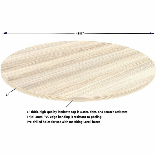 Lorell Essentials Hospitality/Conference Round Table Top (66362)