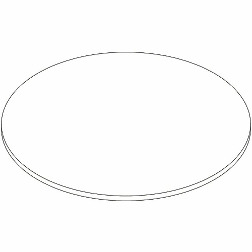 Lorell Essentials Hospitality/Conference Round Table Top (66362)