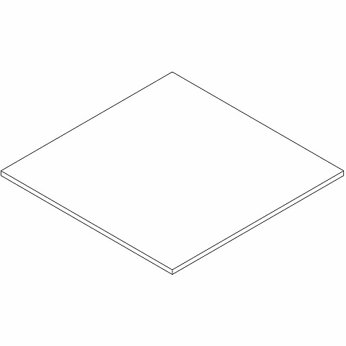 Lorell Essentials Hospitality/Conference Square Table Top (66364)