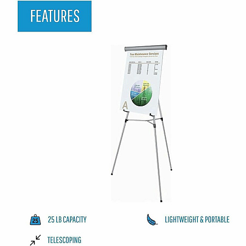 Lorell Presentation Easel (43050)