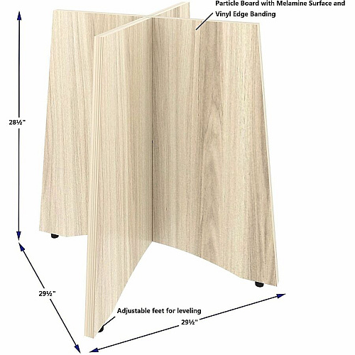 Lorell Essentials Sturdy Table Base (66360)