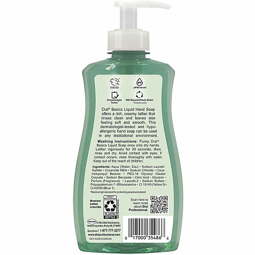 Dial Professional Basics Hypoallergenic Liquid Hand Soap (35488)