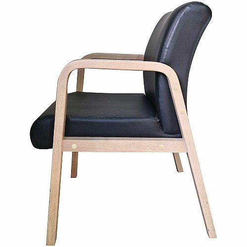 Lorell Solid Wood Frame Guest Chair (40214)