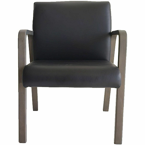 Lorell Solid Wood Frame Guest Chair (40213)