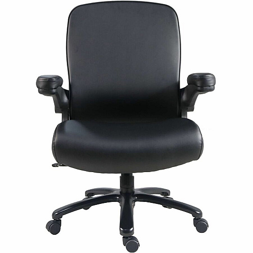 Lorell Big & Tall Flip Arm Chair (40221)