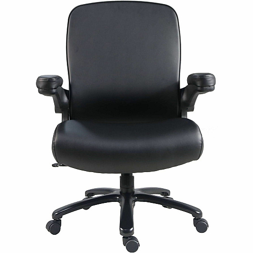 Lorell Big & Tall Flip Arm Chair (40221)