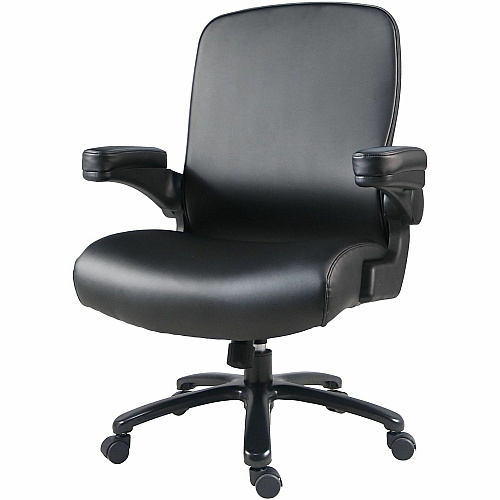 Lorell Big & Tall Flip Arm Chair (40221)