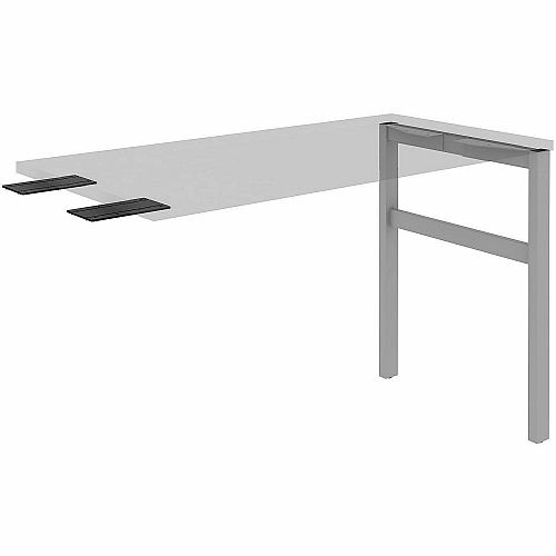 Lorell Adjustable Table Leg Bases & Returns (16285)