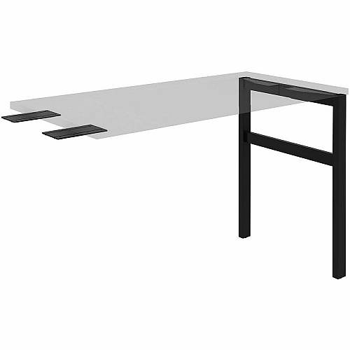 Lorell Adjustable Table Leg Bases & Returns (16282)