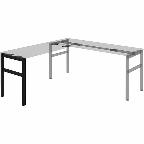 Lorell Adjustable Table Leg Bases & Returns (16282)