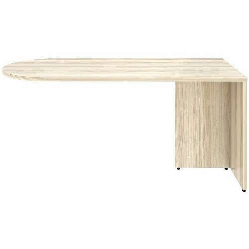 Lorell Essentials Peninsula Desk Box 1 of 2 (66314)