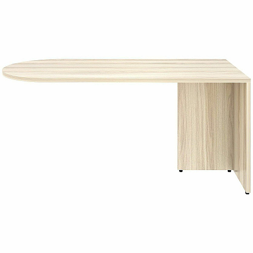 Lorell Essentials Peninsula Desk Box 1 of 2 (66314)