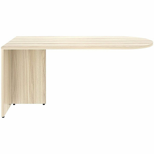 Lorell Essentials Peninsula Desk Box 1 of 2 (66314)