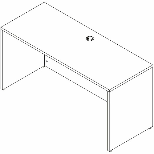 Lorell Essentials Credenza Shell (66313)