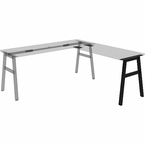 Lorell Adjustable Table Leg Bases & Returns (16288)