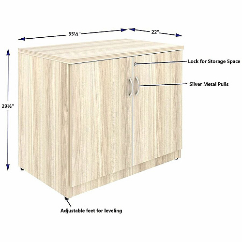 Lorell Essentials 2-Door Storage Cabinet (66333)