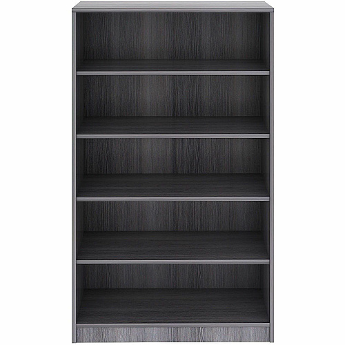 Lorell Weathered Charcoal Laminate Bookcase (69631)