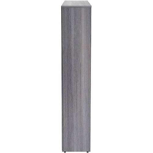 Lorell Weathered Charcoal Laminate Bookcase (69631)