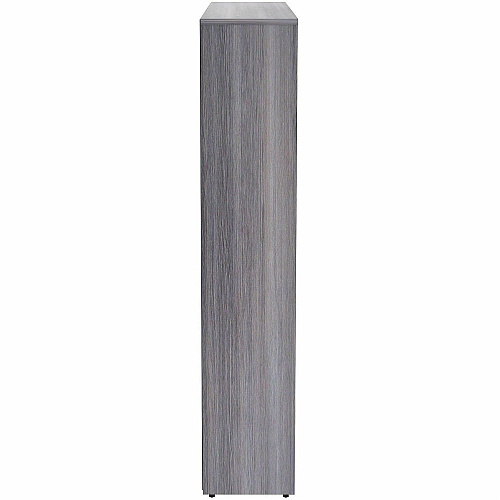 Lorell Weathered Charcoal Laminate Bookcase (69631)