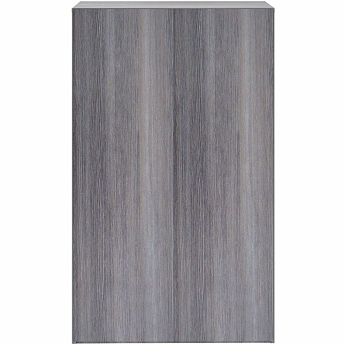 Lorell Weathered Charcoal Laminate Bookcase (69631)