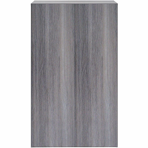 Lorell Weathered Charcoal Laminate Bookcase (69631)