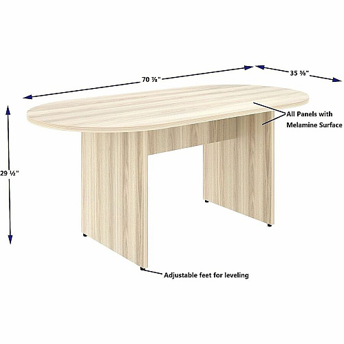 Lorell Essentials Oval Conference Table (66370)