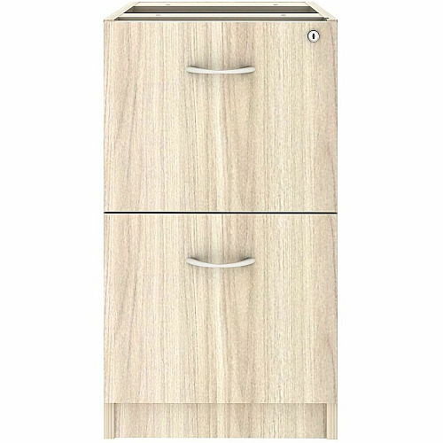 Lorell Essentials 2-Drawer Fixed Pedestal File Cabinet (66332)