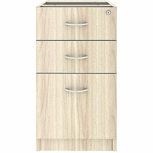 Lorell Essentials 3-Drawer Fixed Pedestal File Cabinet (66331)