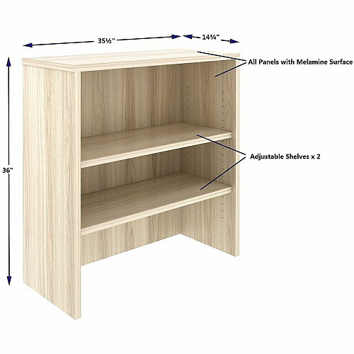 Lorell Essentials Stack-On Bookshelf (66334)