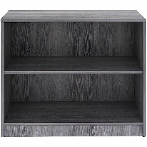 Lorell Weathered Charcoal Laminate Bookcase (69630)